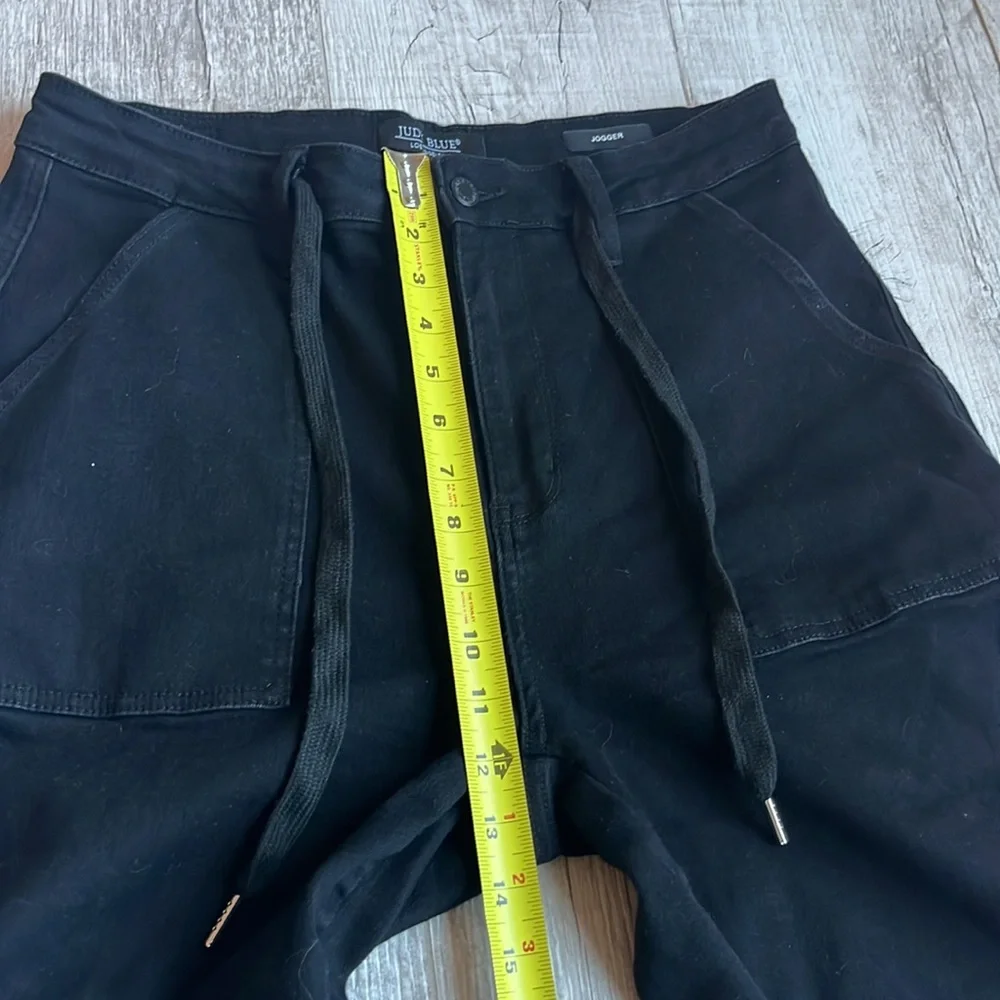 Judy Blue Jet Black Jogger Jeans Size 31 Style JB88700‎